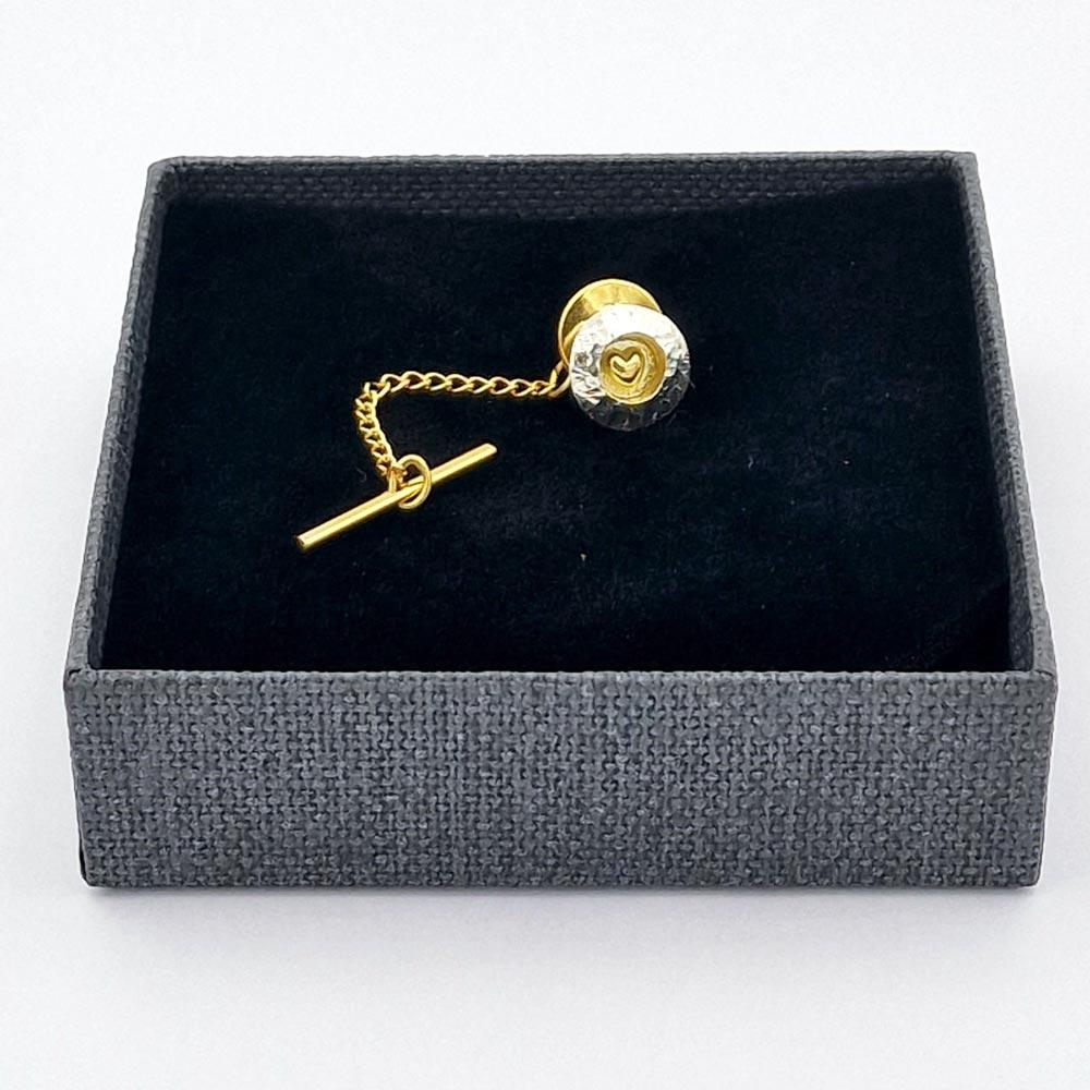 Irish Heart Tie Tack